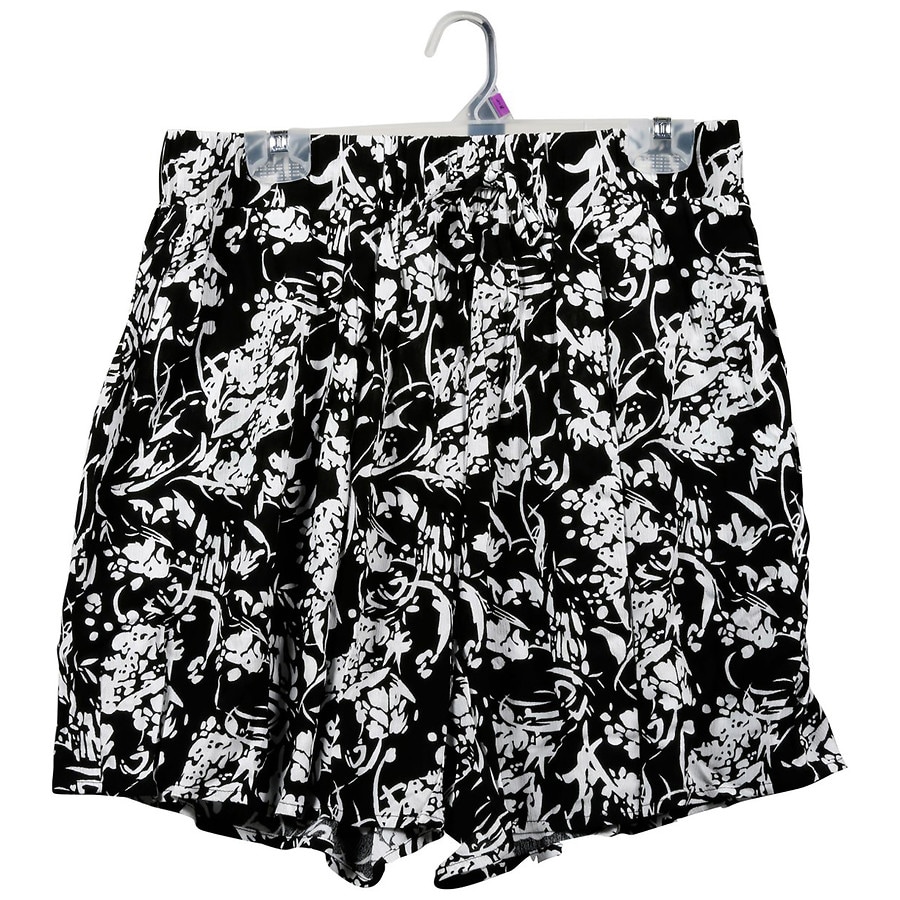 West Loop Women's Printed Shorts, Black, X-Large