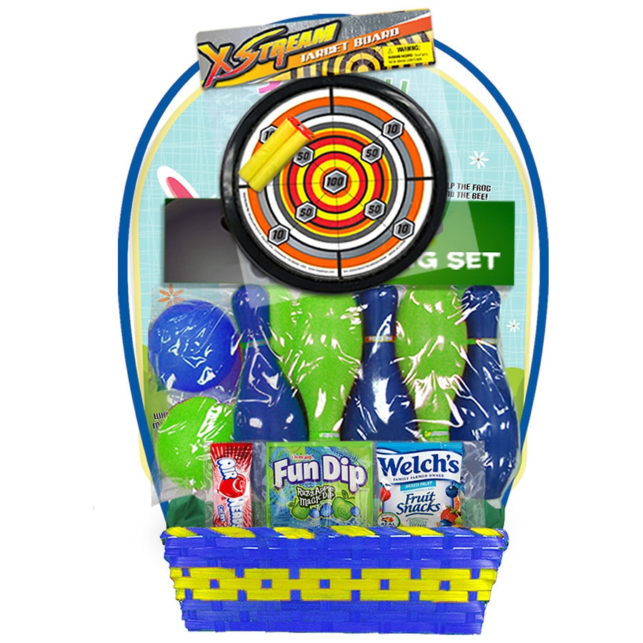 Megatoys Bowling/Dart Set Easter Basket