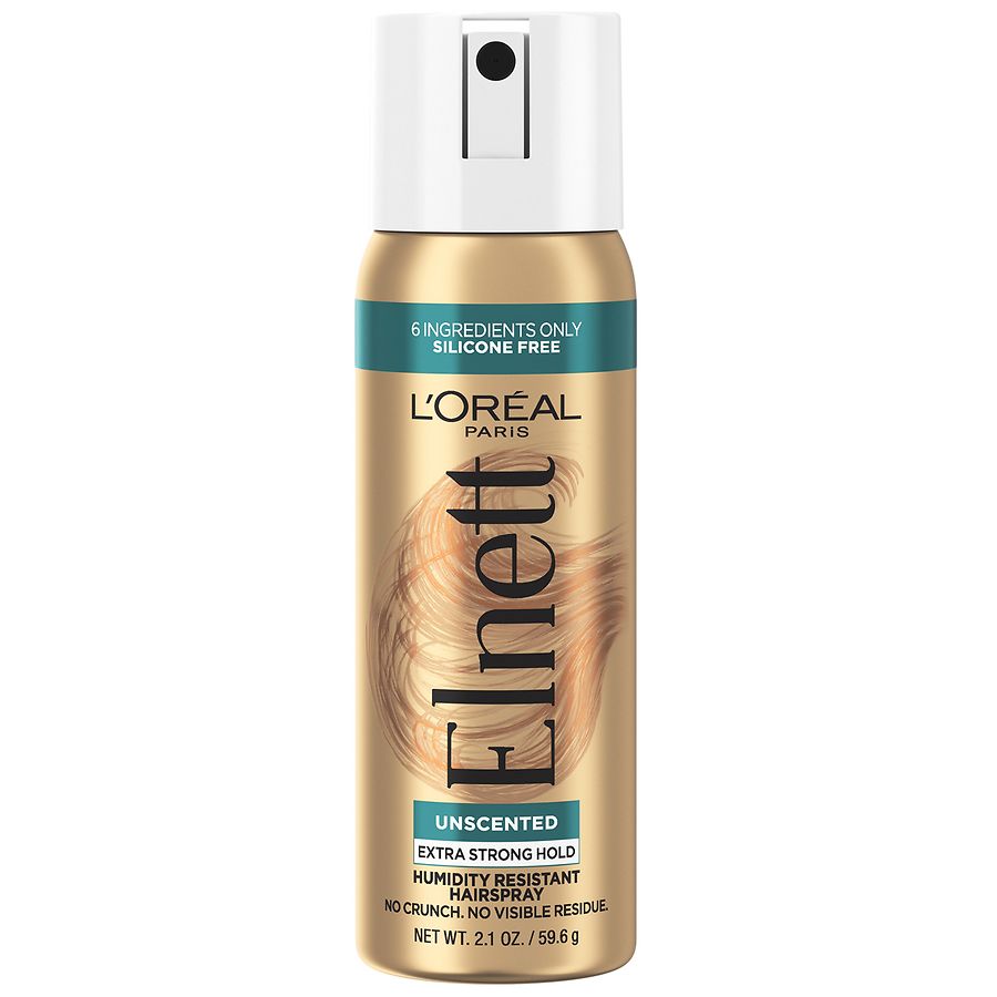 L'Oreal Paris Elnett Satin Extra Strong Hold, Light Hairspray Unscented