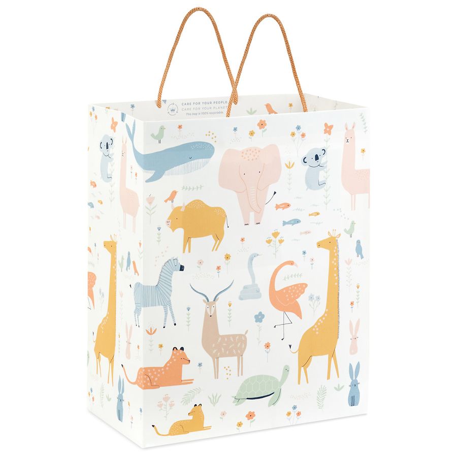 Hallmark Large Gift Bag, Animals