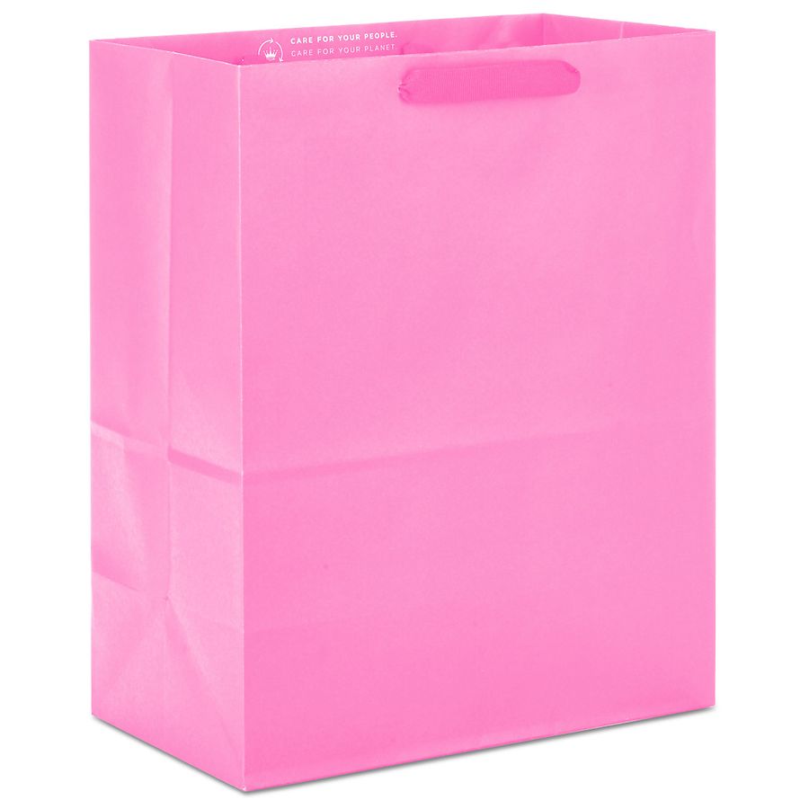 Hallmark Large Gift Bag, Light Pink