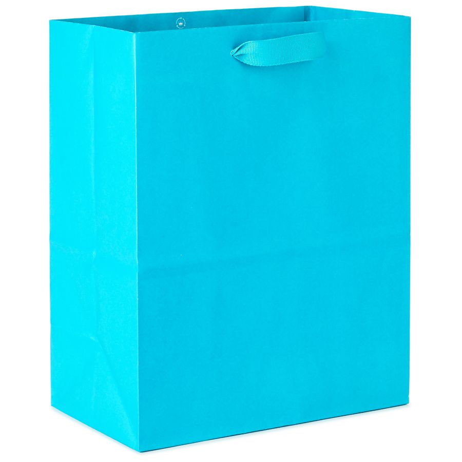 Hallmark Medium Gift Bag, Peacock Blue