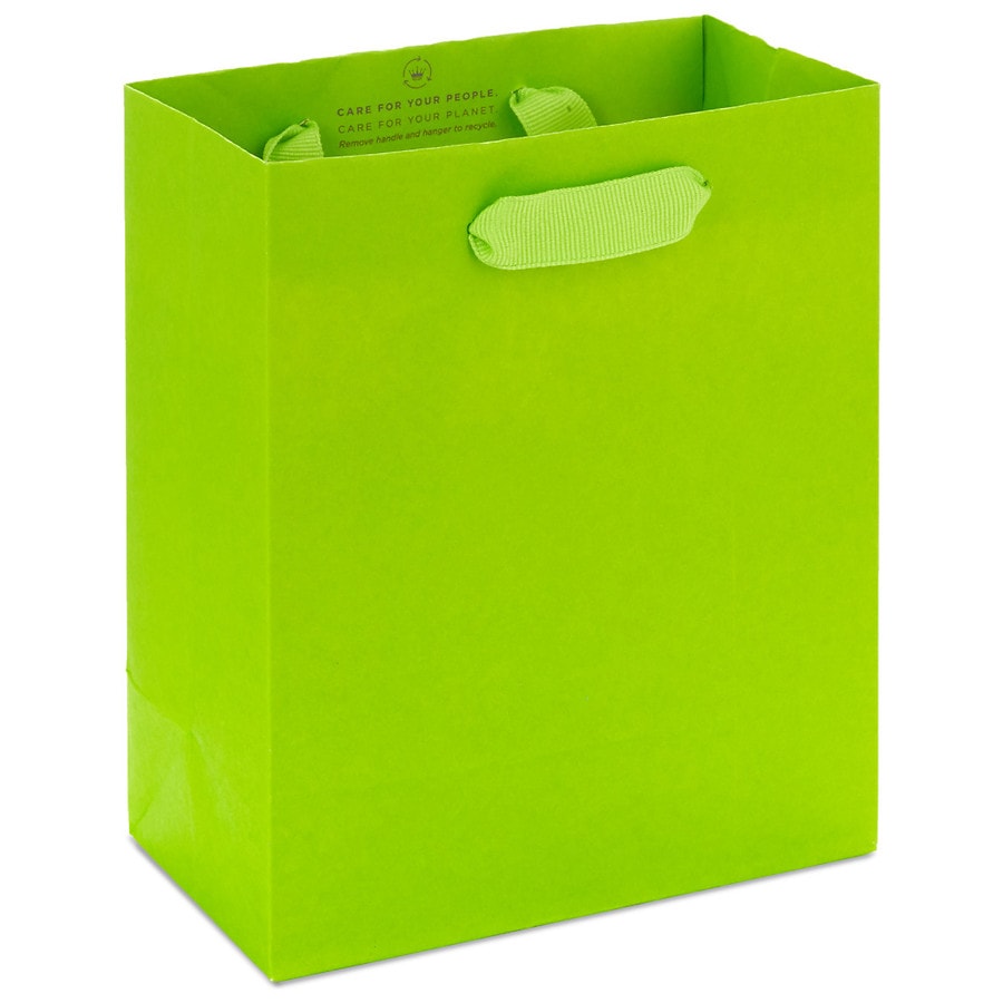 Hallmark Small Gift Bag, Lime Green