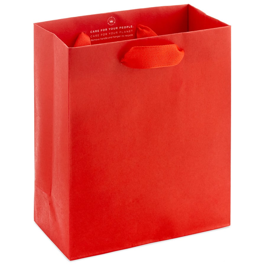 Hallmark Small Gift Bag, Red