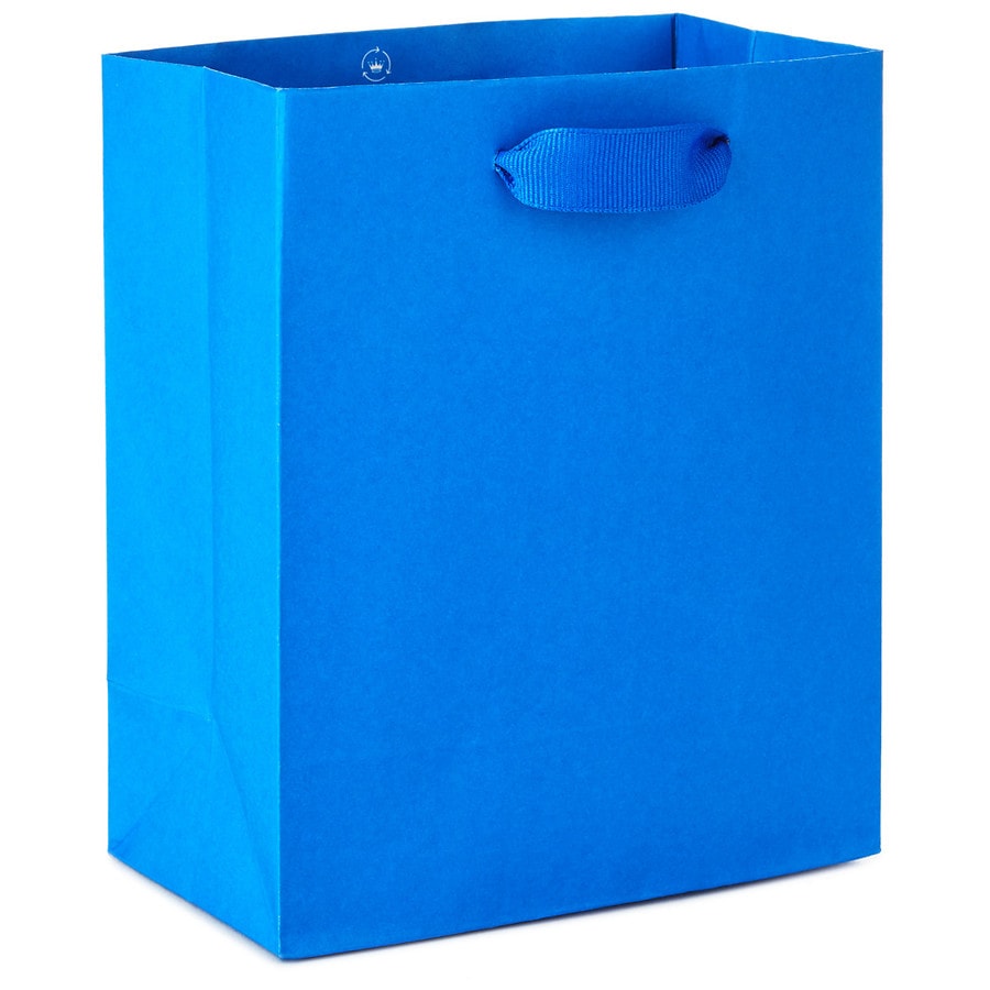 Hallmark Small Gift Bag, Royal Blue