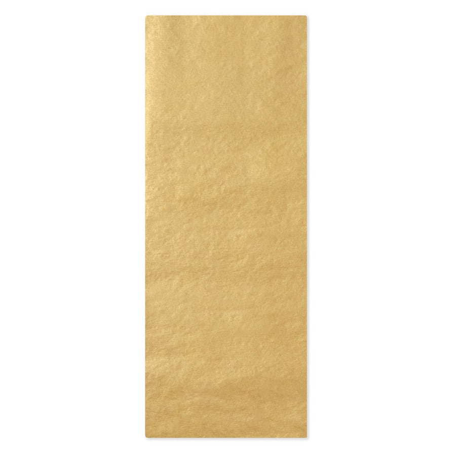 Hallmark Tissue Paper, Gold, 5 Sheets