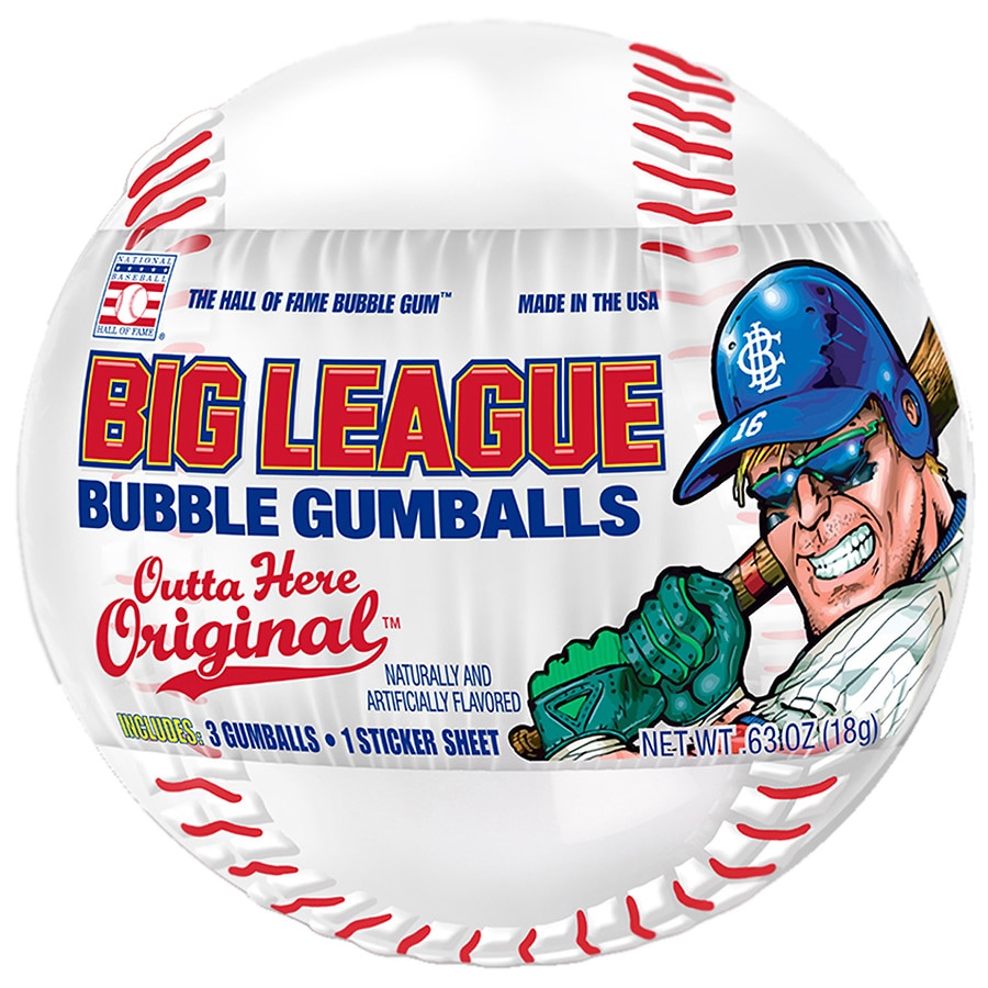 Big League Chew Baseball with Gum