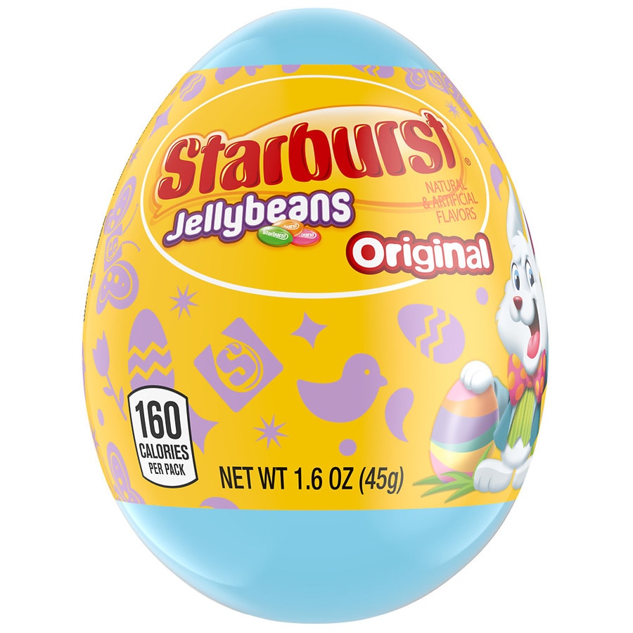 Starburst Original Jelly Beans Candy Filled Easter Egg