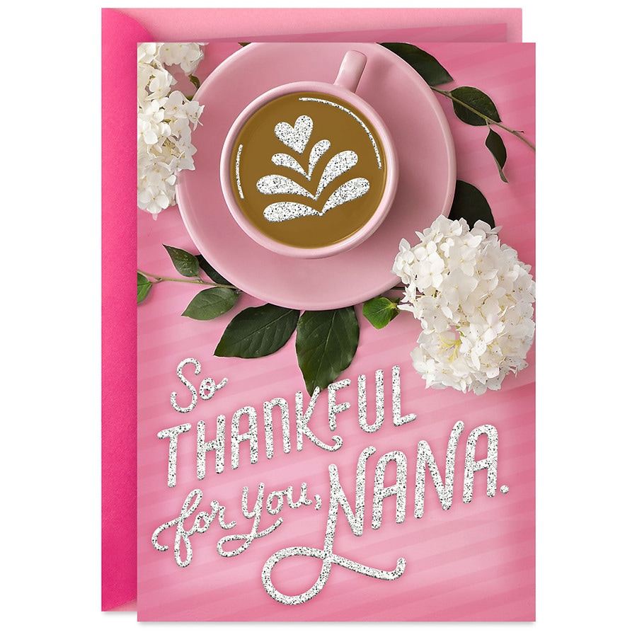 Hallmark Mother's Day Card for Grandma (So Thankful for You, Nana)(S17)