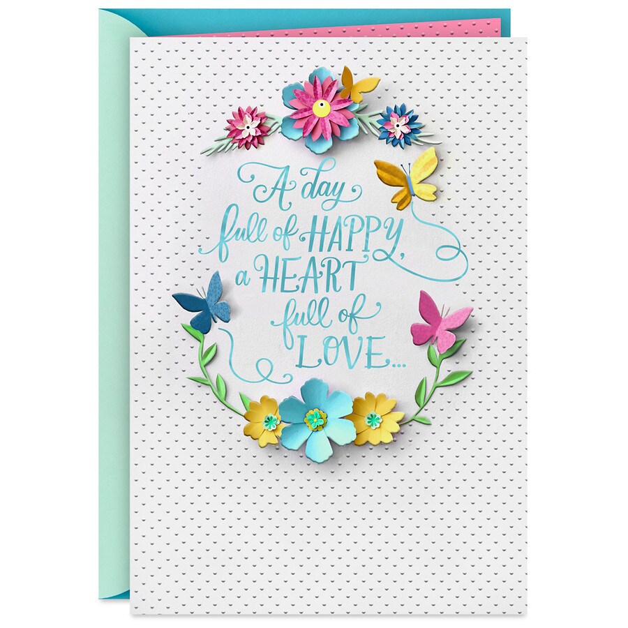 Hallmark Mother's Day Card (A Day Full of Happy)(S25)