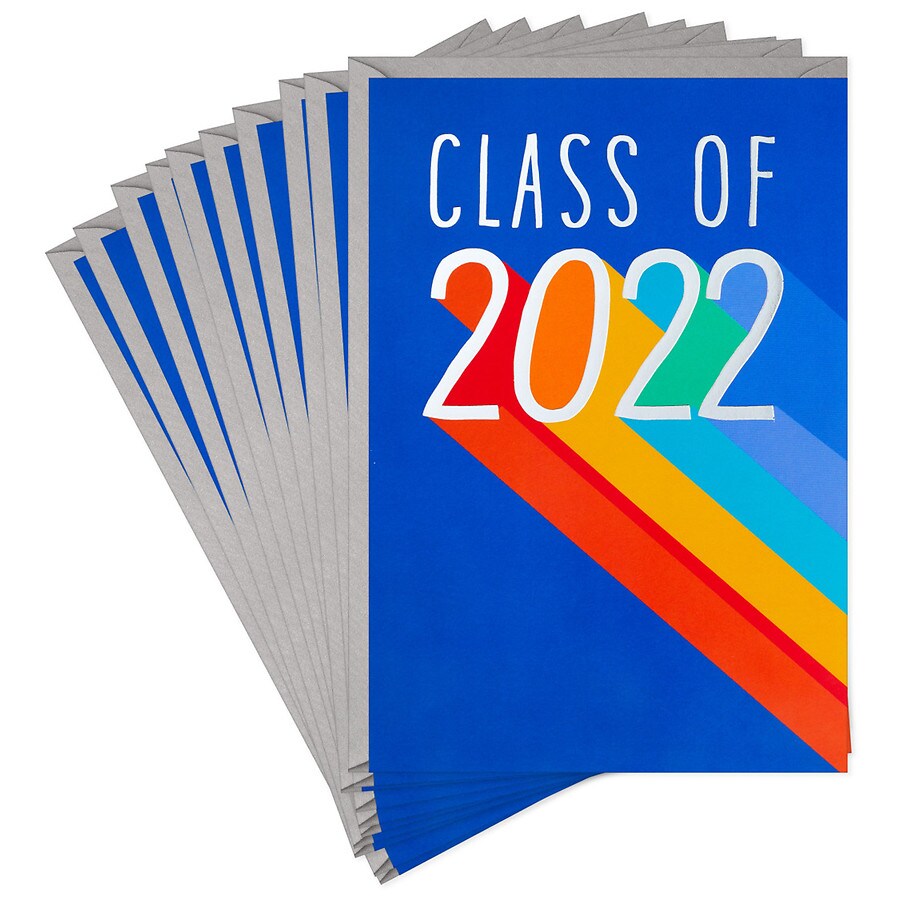 Hallmark Graduation Cards, (Class of 2022)(S10)