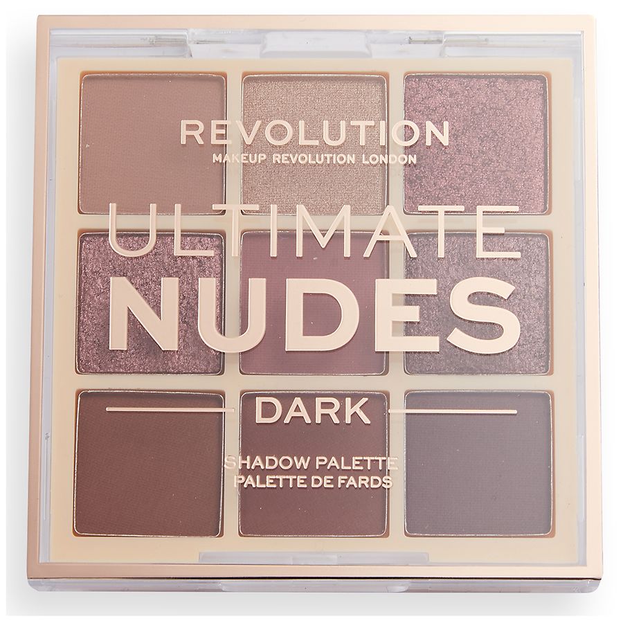 Revolution Ultimate Nudes Eyeshadow Palette, Dark