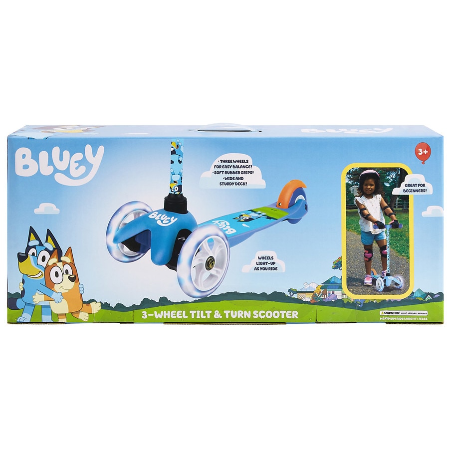 bluey scooter big w