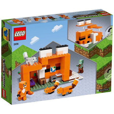 fox minecraft lego
