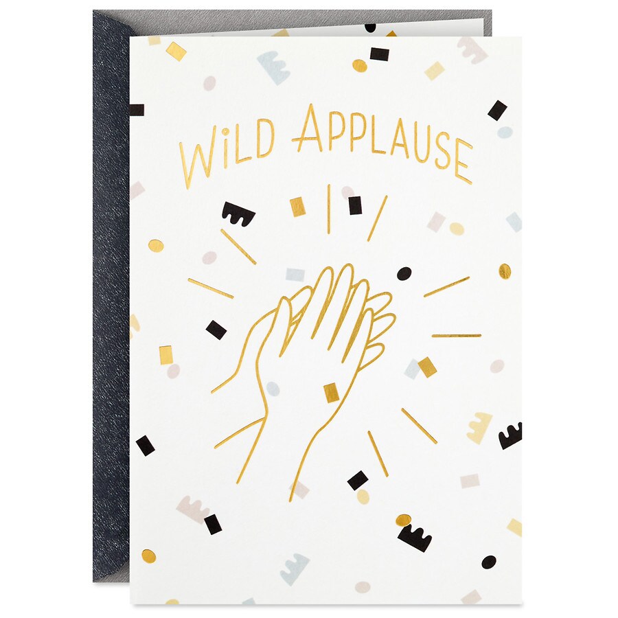 Hallmark Graduation Card (Wild Applause)(S5)