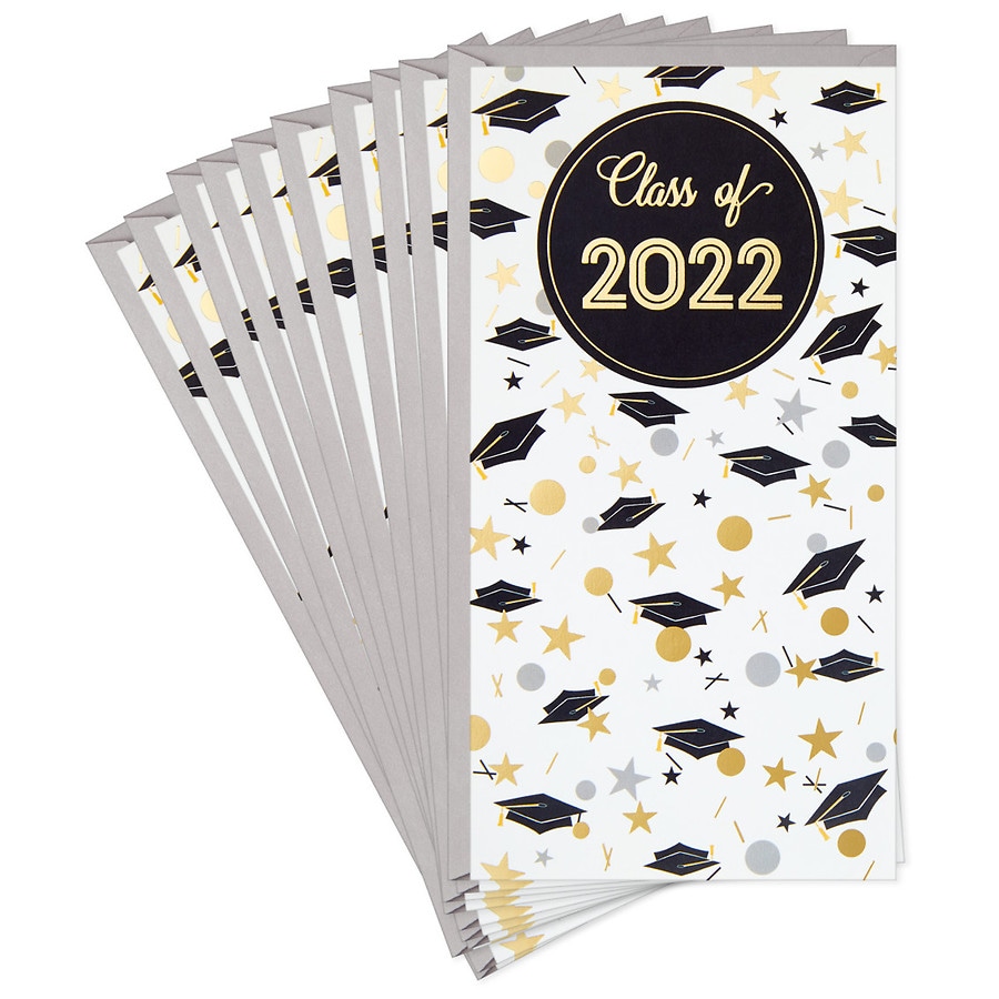 Hallmark Graduation Card Money Holders with Envelopes, Class of 2022