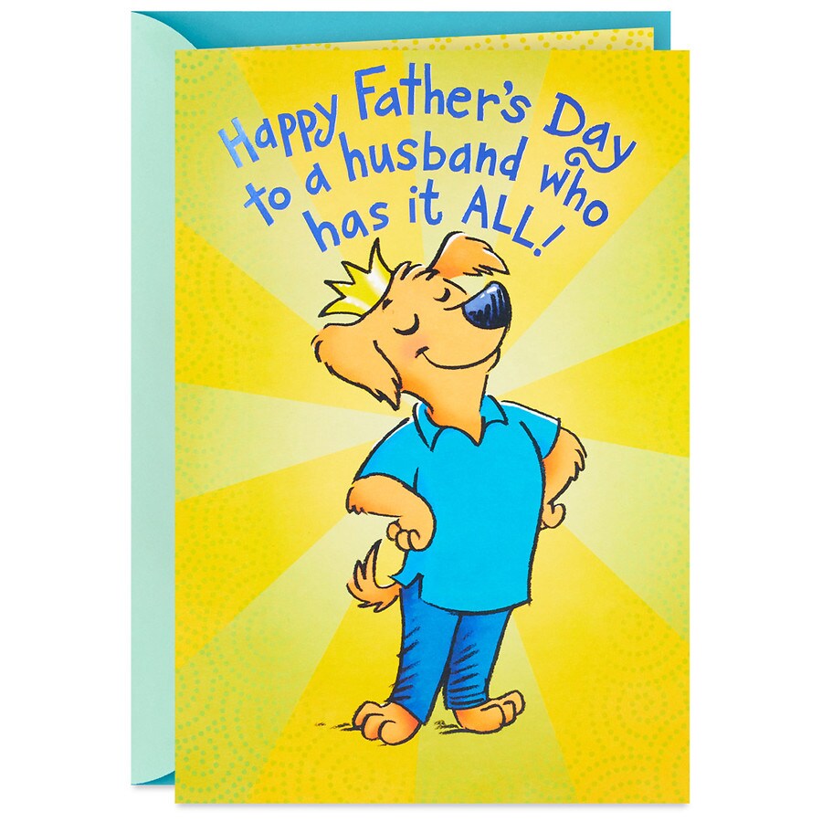 Hallmark Pop-Up Father's Day Card (A Husband Who Has It All)(S23)