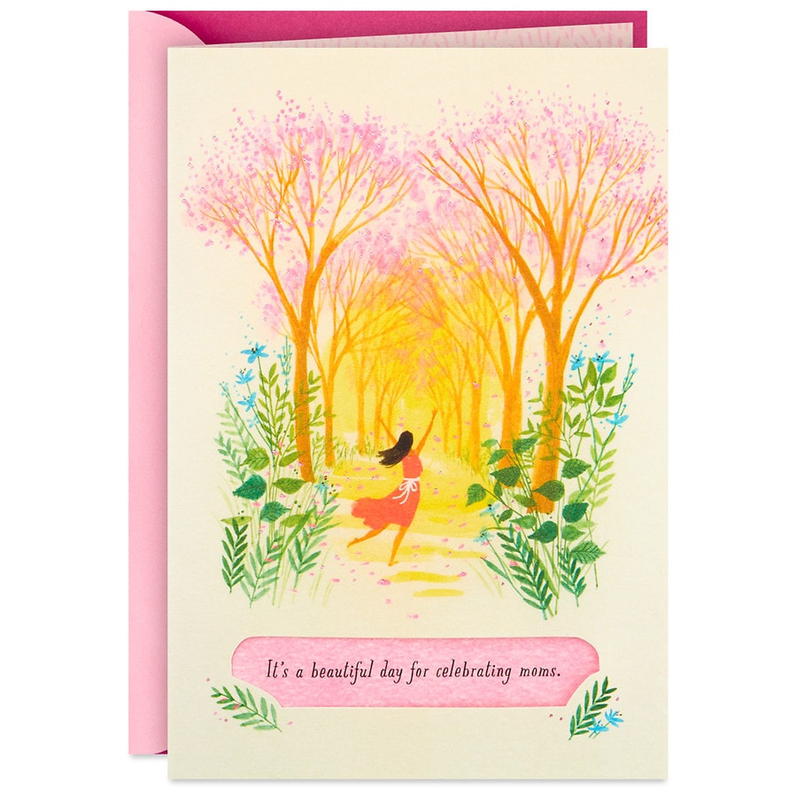 Hallmark Mother's Day Card (A Beautiful Day for Celebrating You)(F59)