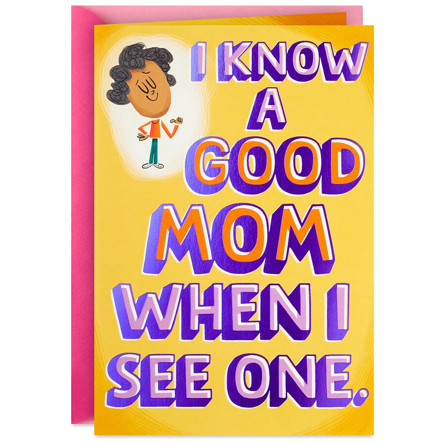 Hallmark Pop-Up Card for Mom (I Know a Good Mom)(S56)