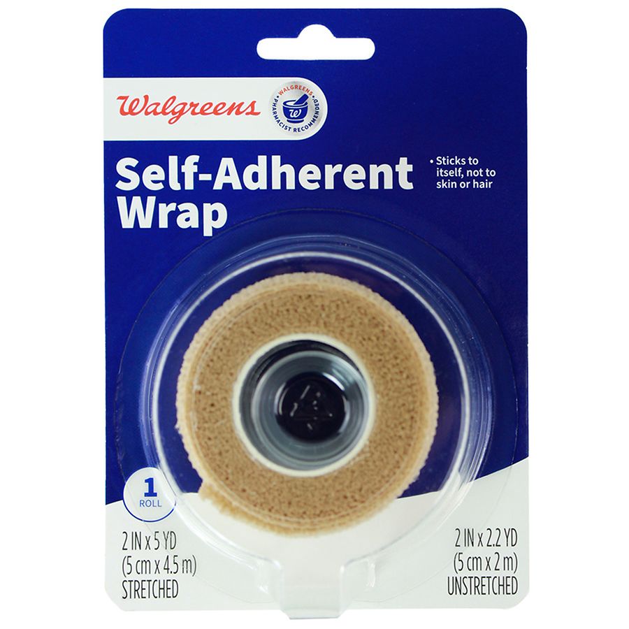 Walgreens Self-Adherent Wrap 2 inch Tan