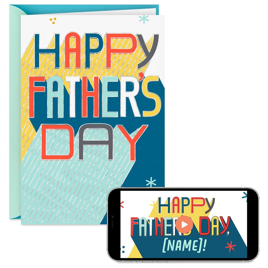 Hallmark Video Greeting Father's Day Card (Good Vibes All Day) (V5)