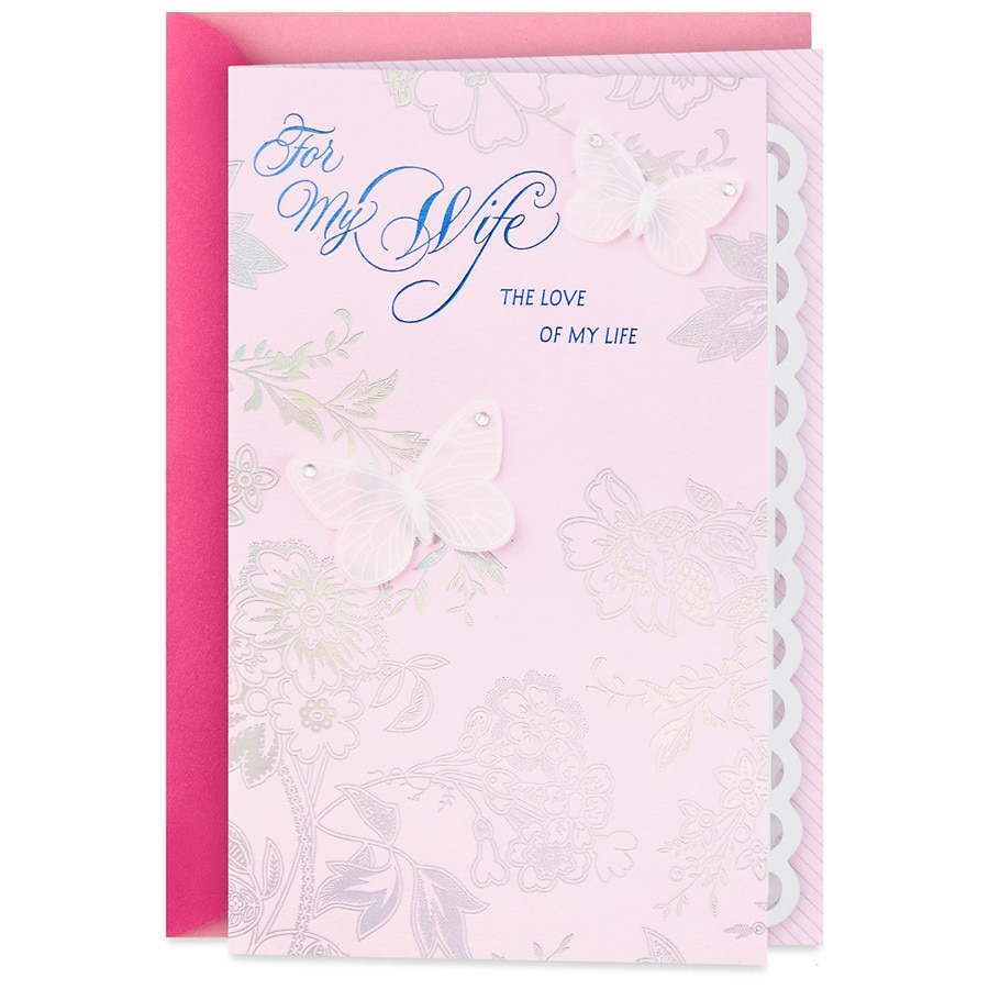 Hallmark Mother's Day Card for Wife (All Because of You) (S38)