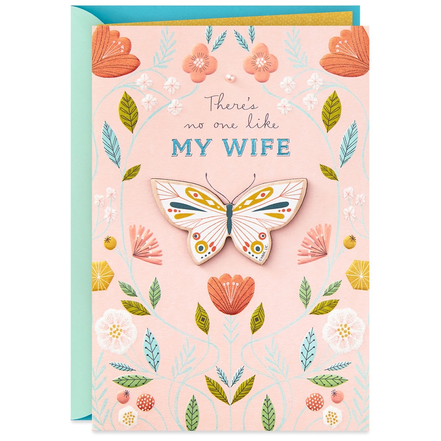 Hallmark Mother's Day Card With Magnet (Proud to Call You My Wife) (F55)