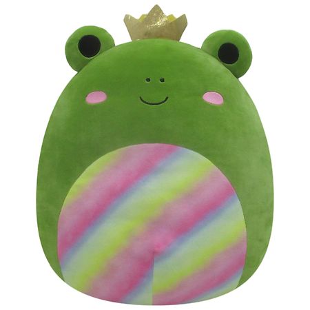 frog with crown squishmallow