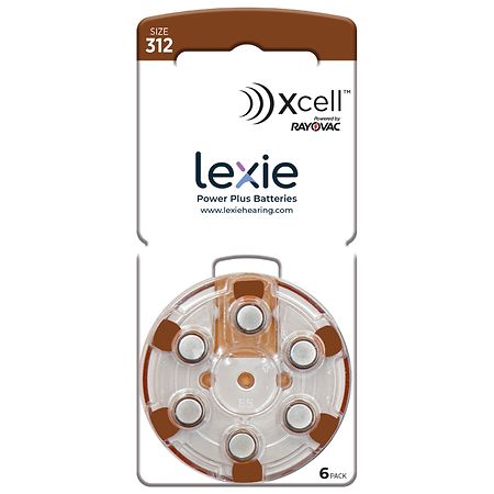 Lexie Lumen Size 312 Hearing Aid Batteries