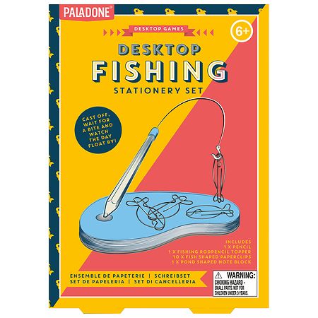 Paladone Desktop Fishing Stationery