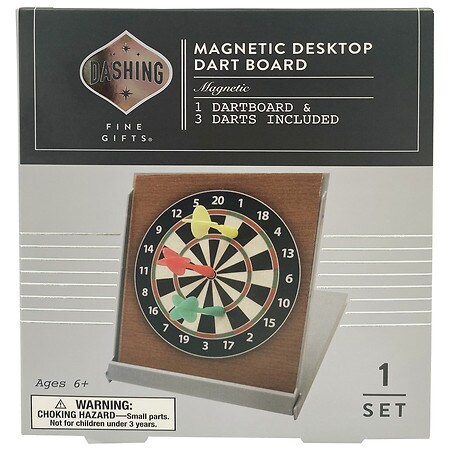 Dashing Magnetic Desktop Dart Board