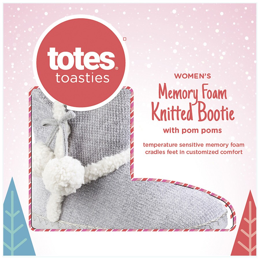 totes Women's Booties X-Large Grey 