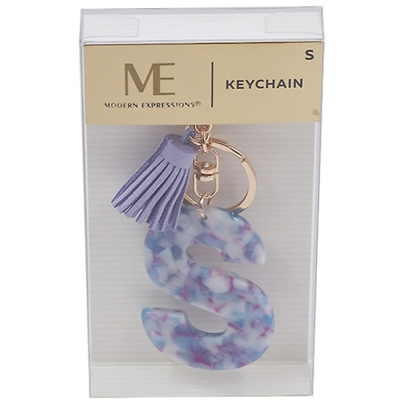 Modern Expressions Monogram Keychain S