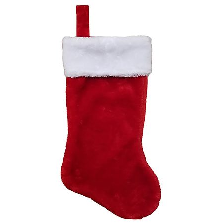 Festive Voice Christmas Plush Stocking