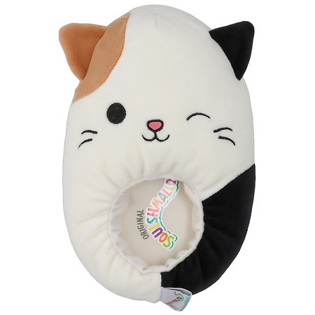 Squishmallow Cat Slipper White, White