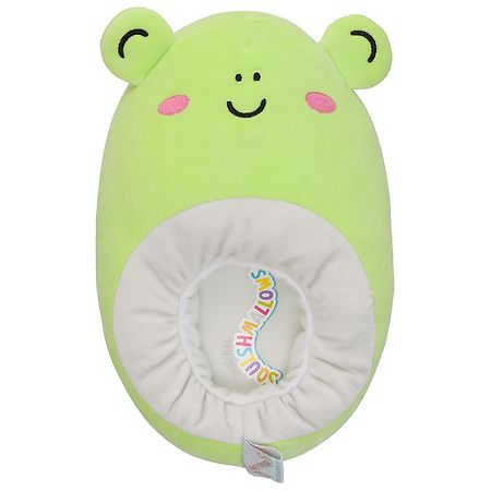 Squishmallow Frog Slipper Green, Green