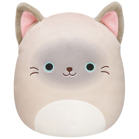 Squishmallows Felton - Siamese Cat Grey and Tan