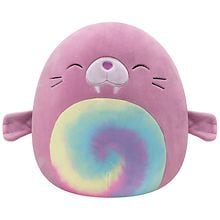 squishmallow walrus purple