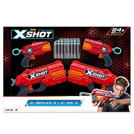 X-Shot 4 Pack
