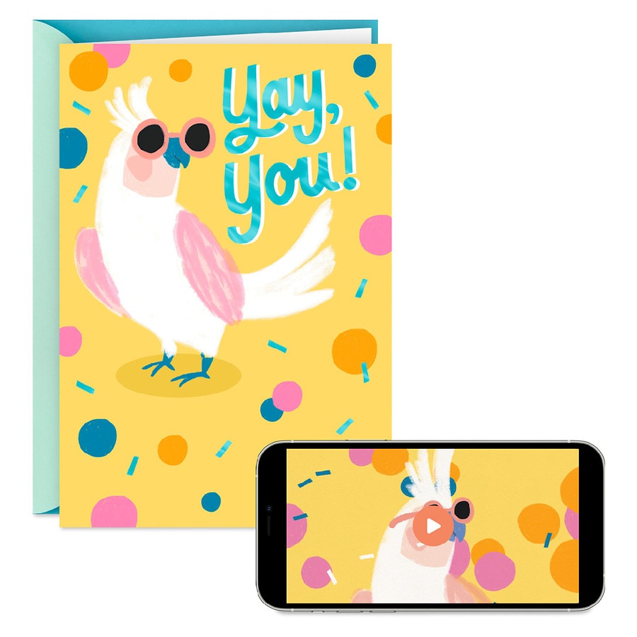 Hallmark Hallmark Video Greeting Congratulations Card (Yay) V10