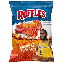 Ruffles Flamin' Hot Cheddar & Sour Cream | Walgreens