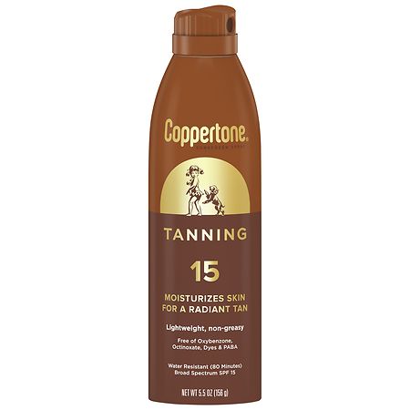 best tanning sunscreen spray