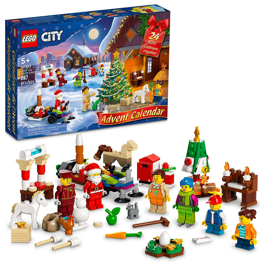 Photo 1 of Advent Calendar 60352 287 piece LEGO Building Set