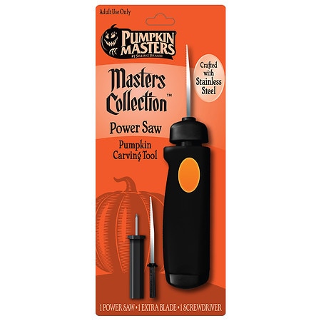 Pumpkin Masters MASTERS COLLECTION POWER SAW, HALLOWEEN PUMPKIN CARVING TOOL