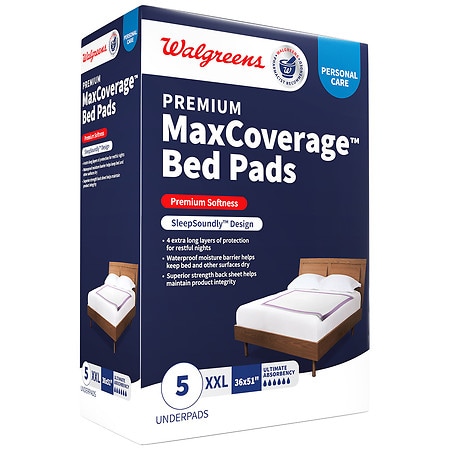 walgreens waterproof bed pads