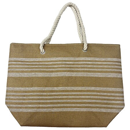 West Loop Striped Beach Tote