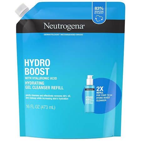 Neutrogena Hydro Boost Hydrating Cleansing Gel Refill Pouch Walgreens