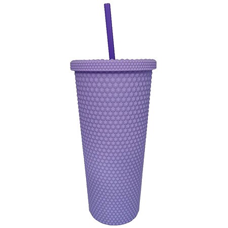 Festive Voice Valentine's Matte Tumbler, Purple