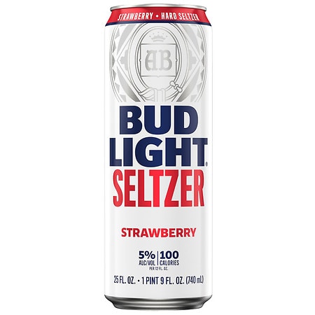 Bud Light Seltzer Strawberry 25 fl oz Can