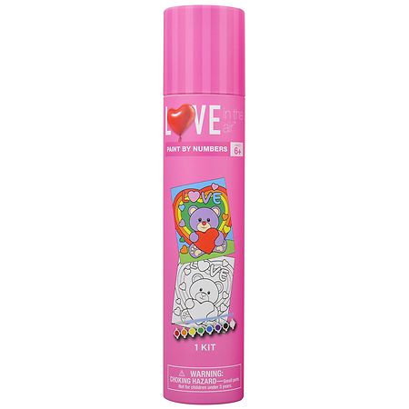 Festive Voice Valentine's Love In The Air Bear Paint By Numbers